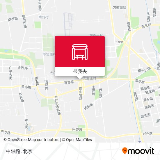 中轴路地图