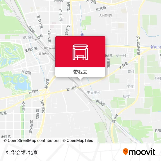红华会馆地图