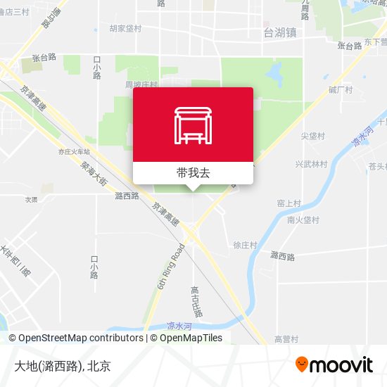 大地(潞西路)地图