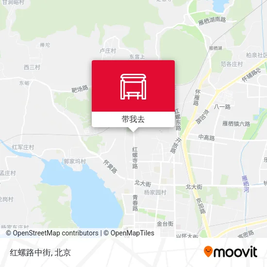红螺路中街地图