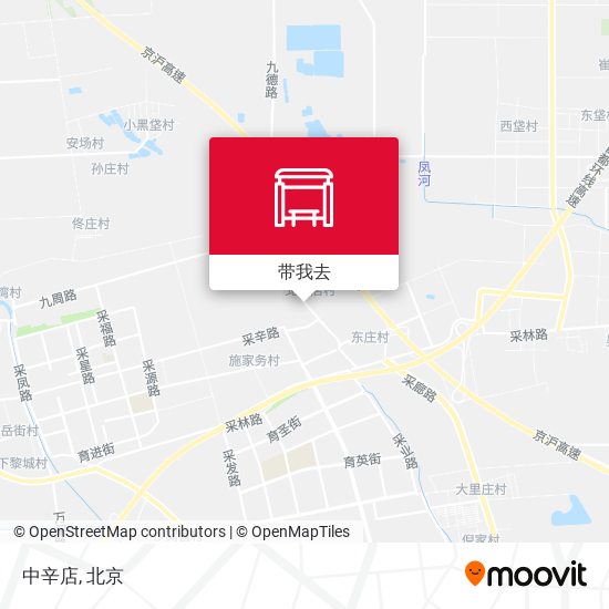 中辛店地图