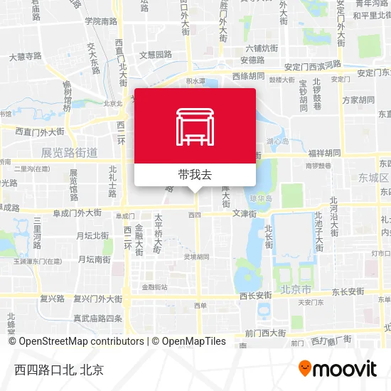 西四路口北地图