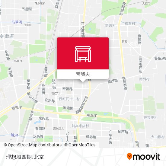 理想城四期地图