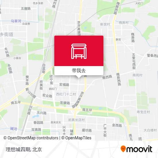 理想城四期地图