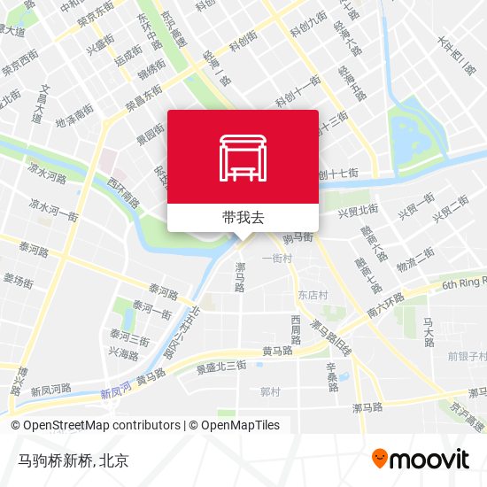 马驹桥新桥地图