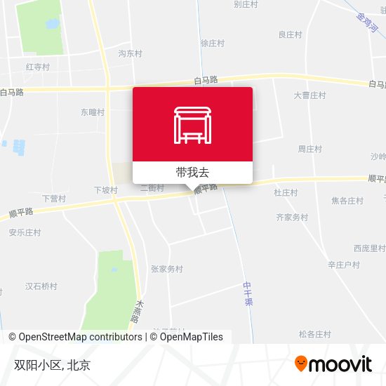双阳小区地图