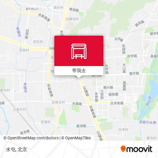 水屯地图