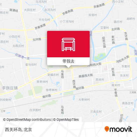 西关环岛地图