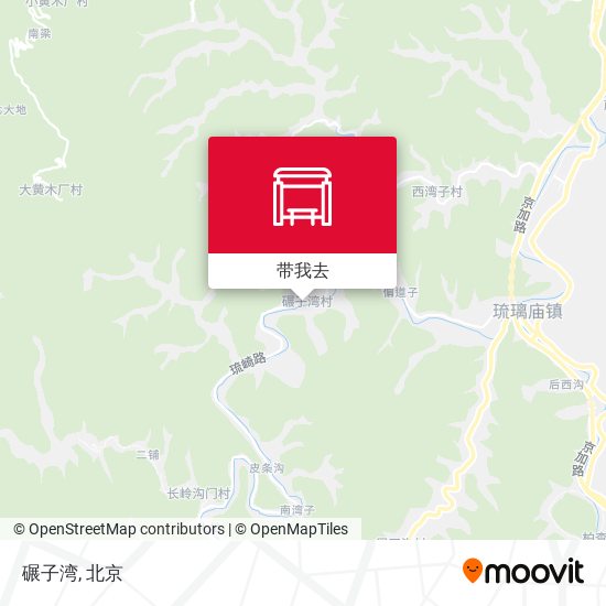 碾子湾地图
