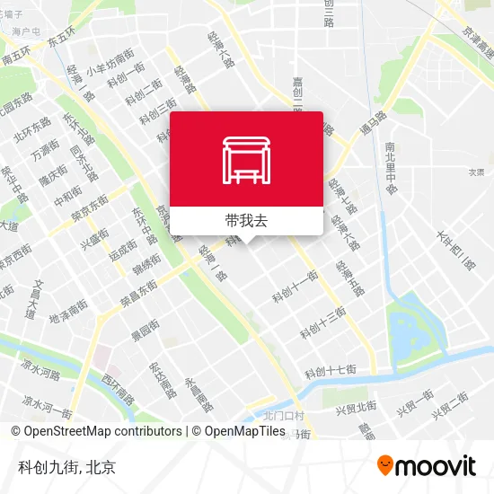 科创九街地图