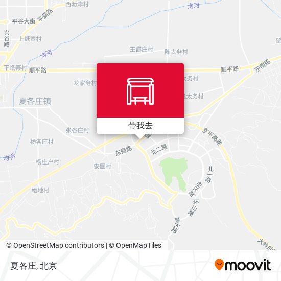 夏各庄地图