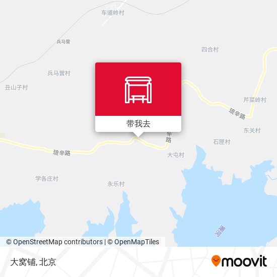 大窝铺地图