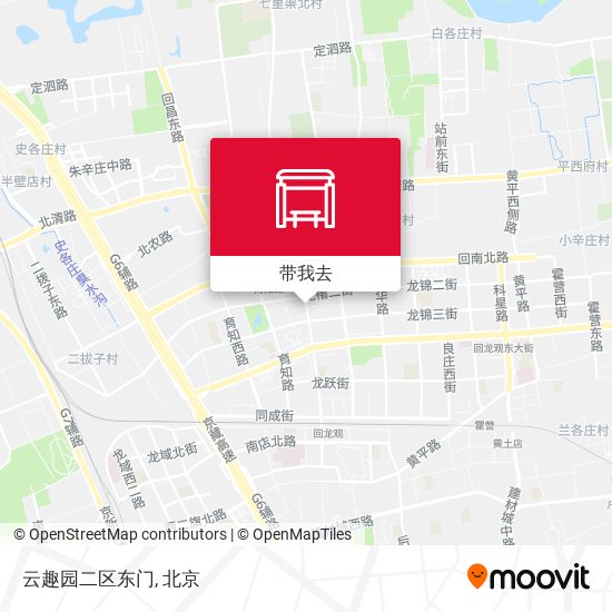 云趣园二区东门地图