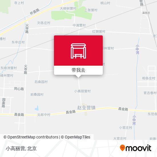 小高丽营地图