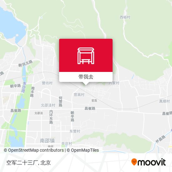 空军二十三厂地图