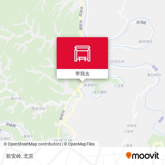 前安岭地图