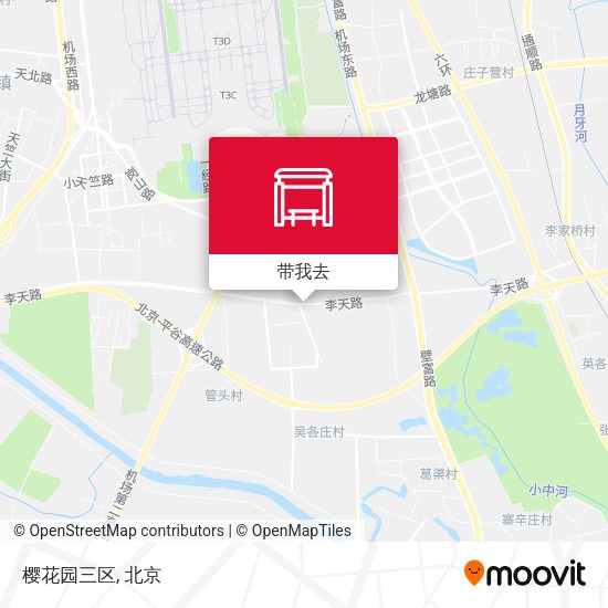 樱花园三区地图