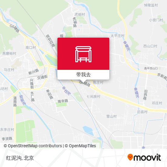 红泥沟地图
