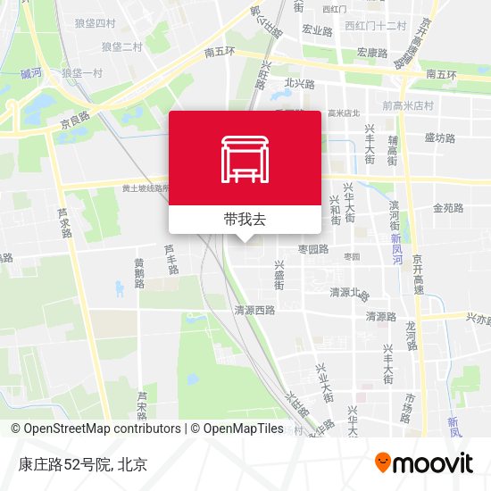 康庄路52号院地图