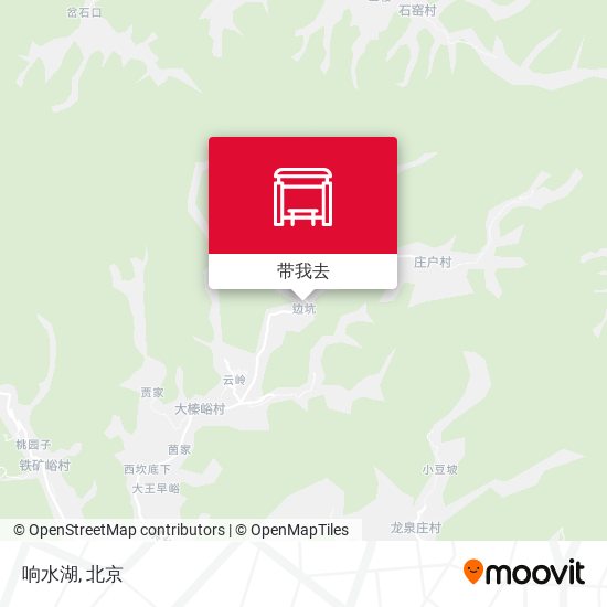 响水湖地图