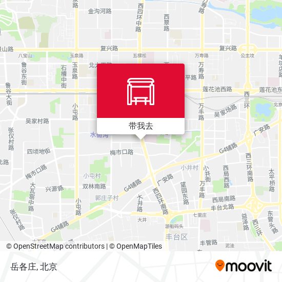 岳各庄地图