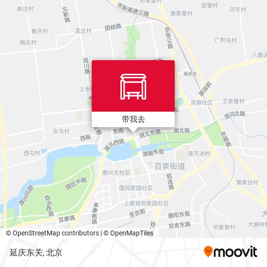 延庆东关地图