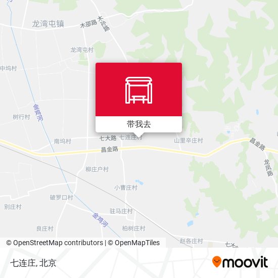 七连庄地图