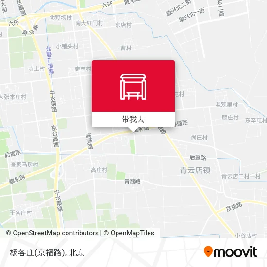 杨各庄(京福路)地图