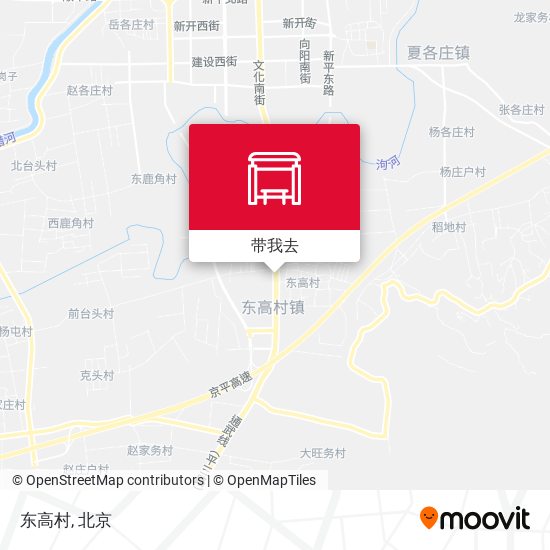 东高村地图