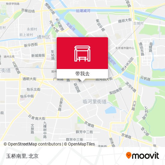 玉桥南里地图