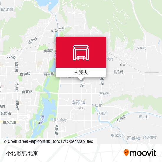 小北哨东地图