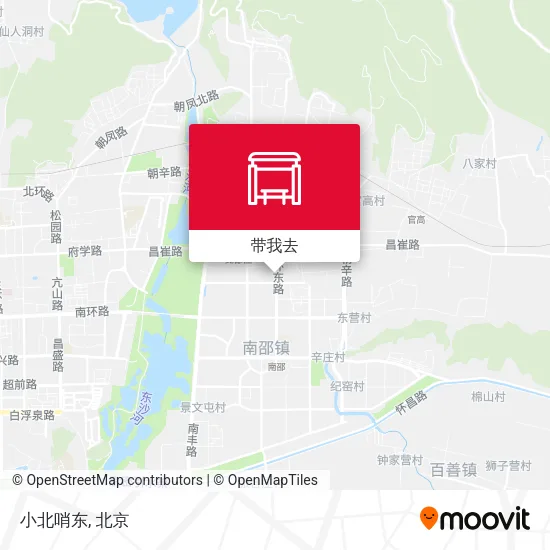 小北哨东地图