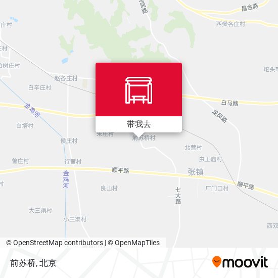 前苏桥地图