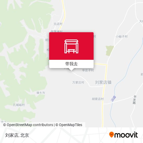 刘家店地图