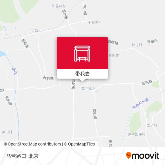 马营路口地图