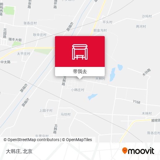 大韩庄地图