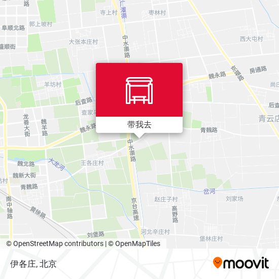 伊各庄地图
