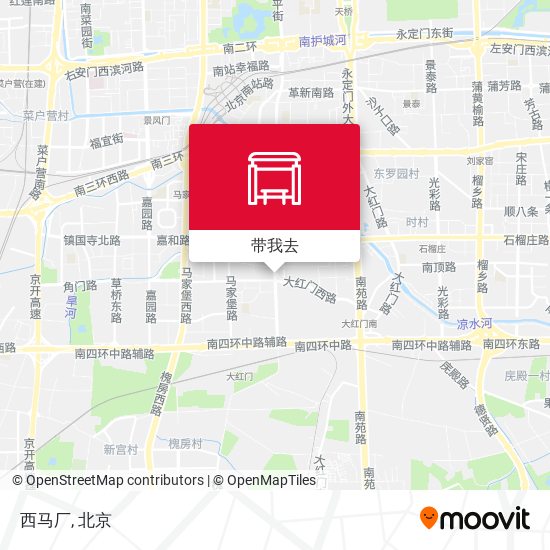 西马厂地图
