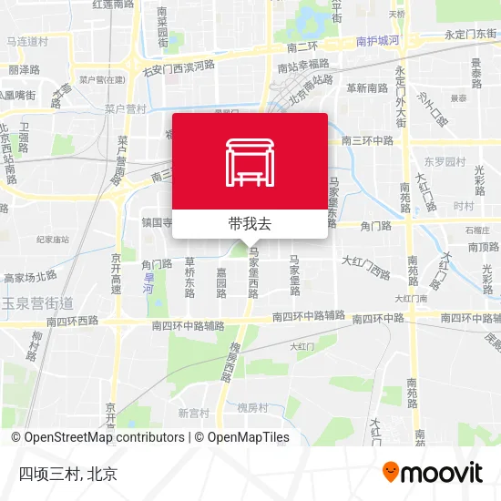 四顷三村地图