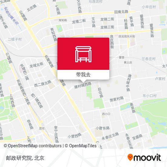 邮政研究院地图