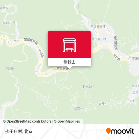 佛子庄村地图