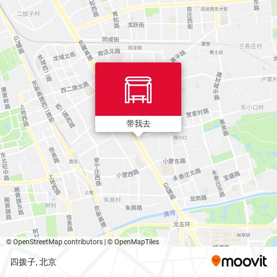 四拨子地图