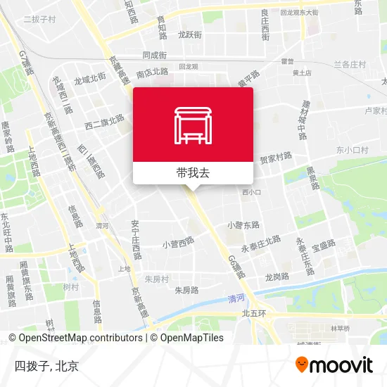 四拨子地图