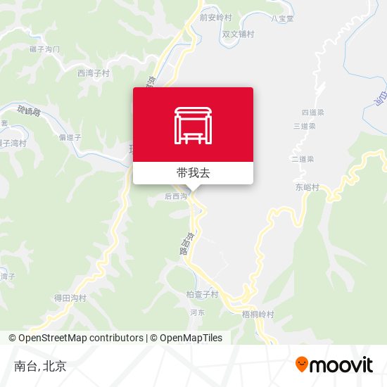 南台地图