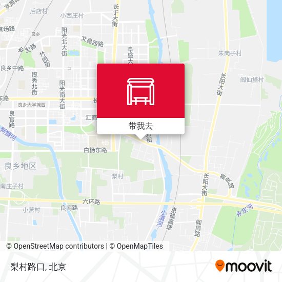梨村路口地图