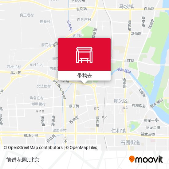 前进花园地图