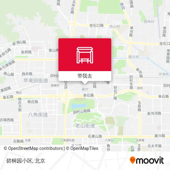 碧桐园小区地图