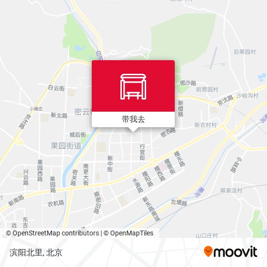 滨阳北里地图
