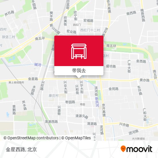 金星西路地图