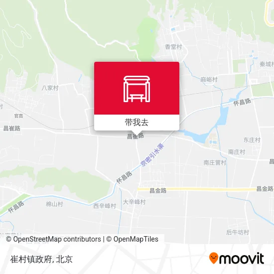崔村镇政府地图